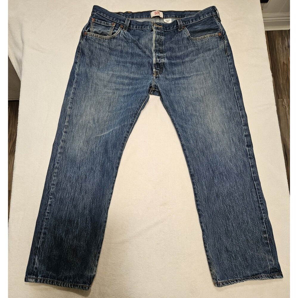 Vintage Levi's 501 denim jeans Straight Leg  Button Fly